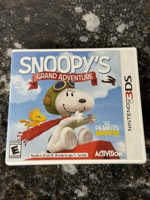 Peanuts Movie: Snoopy's Grand Adventure (Nintendo 3DS, 2015
