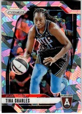 2024 Panini Prizm WNBA #36 Tina Charles Ice Prizms