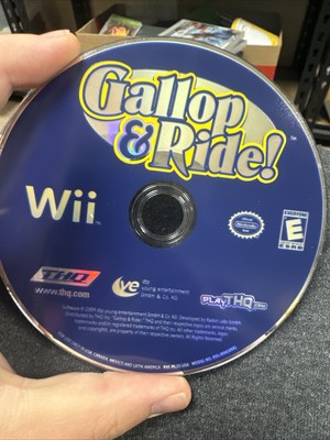 Gallop & Ride (Nintendo Wii, 2008) Tested Clean Disc Only