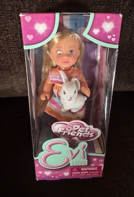Simba Toys Evi Love Pet Friends Doll with Bunny Rabbit Easter Rabbit