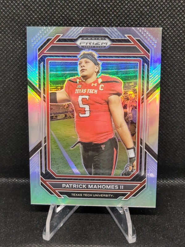 2023 Panini Prizm Draft Picks - Variation Patrick Mahomes II #81 Silver...