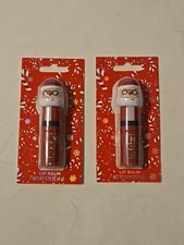 ME Modern Expressions Vanilla Peppermint Lip Balm .14 oz Santa Holiday New 