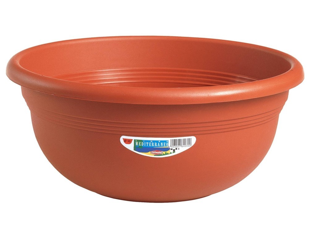 Mediterranean Bowl 50 cm Brown Stefanplast