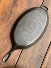 Griswold Cast Iron #13 Oval Fish Skillet