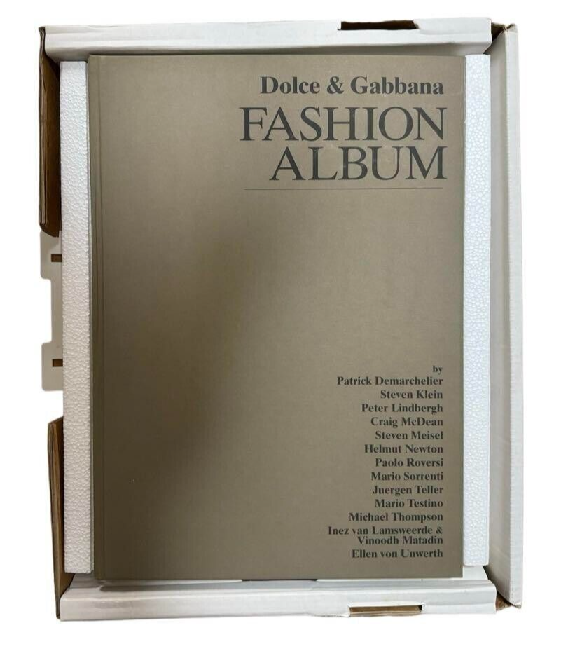 Dolce & Gabbana Fashion Album 2006 Hard Cover Large Art Dolce & Gabbana Fashion Album 2006 Hard Cover Large Art
