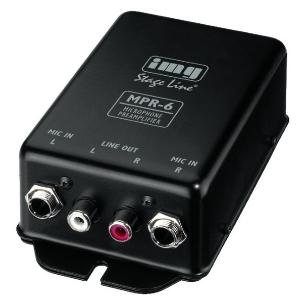 STAGE LINE MPR-6 Amplificatore per Microfoni