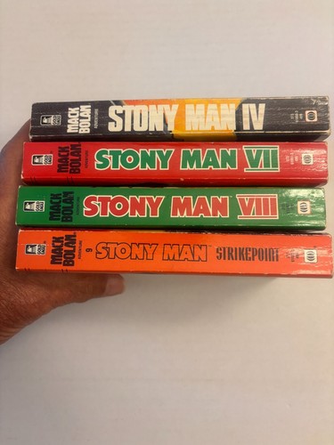 Don Pendleton's MACK BOLAN Paperback Book Lot of 4 Action Adventure - Picture 4 of 5