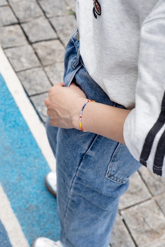 Pulsera de cuentas Lu&Ann Miyuki - delicada, ajustable, idea de regalo, hecha a mano en la UE - Imagen 10 de 33