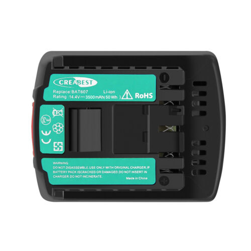 14.4V 3.5Ah Li-ion Akku Für Bosch BAT607 BAT607G BAT614G GDR GSR DDR 14.4 V-LI - Bild 2 von 11