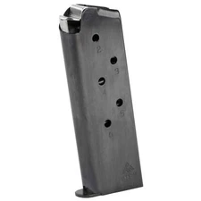 Mecgar 1911 Officer's Model 45 ACP Magazine 6 Rounds Blued Finish  MGCO4506B