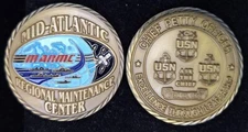 MID-ATLANTIC REGIONAL MAINTENANCE CENTER CPO CHIEF - MARMC - Navy Challenge Coin