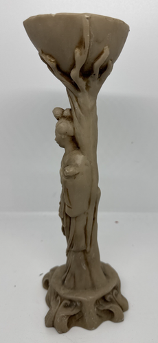 Vintage Chinese Lady Diety/Goddess Carved Resin Figure. - Picture 2 of 12