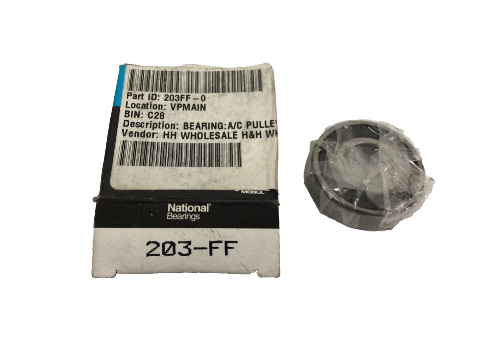 Polea de aire acondicionado National Bearings número de pieza # 203-FF Foto 4 de 4