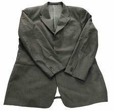 Emporio Armani Mens Grey Suit Jacket