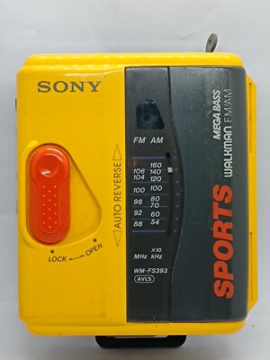 [メンテ可動品]ソニースポーツカセットウォークマン　WM-FS393 Amazon.com: Sony WM-FS393 Sports Walkman w/ AM/FM Tuner