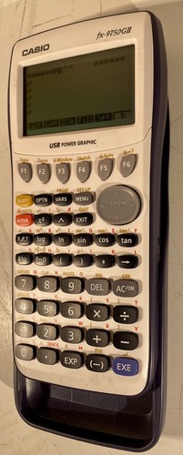 Calculadora gráfica Casio FX-9750GII azul/blanca - Imagen 4 de 5