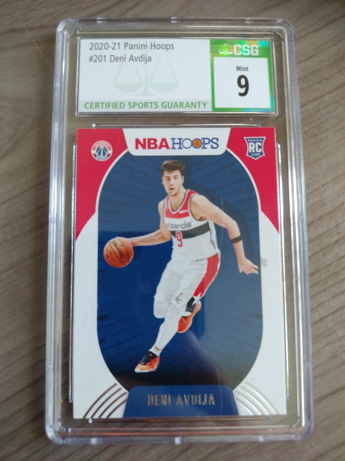 2020-21 Panini NBA Hoops - #201 Deni Avdija (RC)