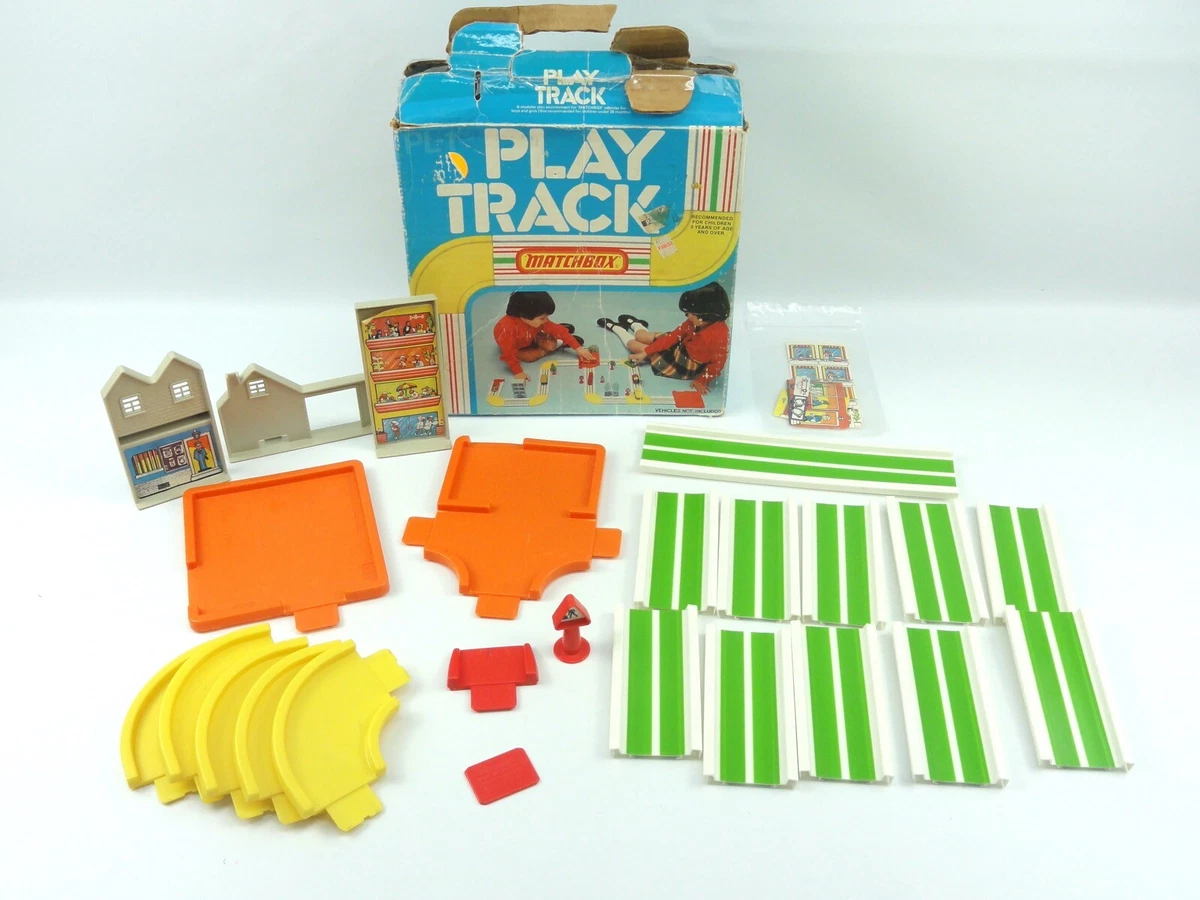 Vintage matchbox store track
