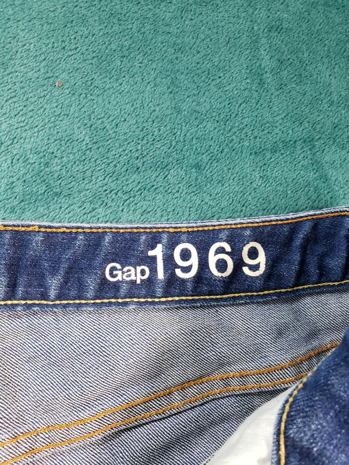 Gap Shorts Sz 6 Womens Blue Ladies Stretch Mid Rise Bermuda Slim Cut Off