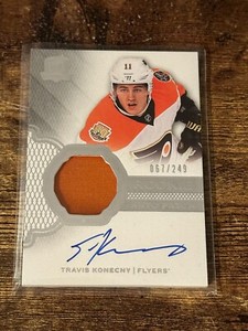 2016/17 UD Upper Deck The Cup Travis Konecny RPA Rookie RC Auto /249