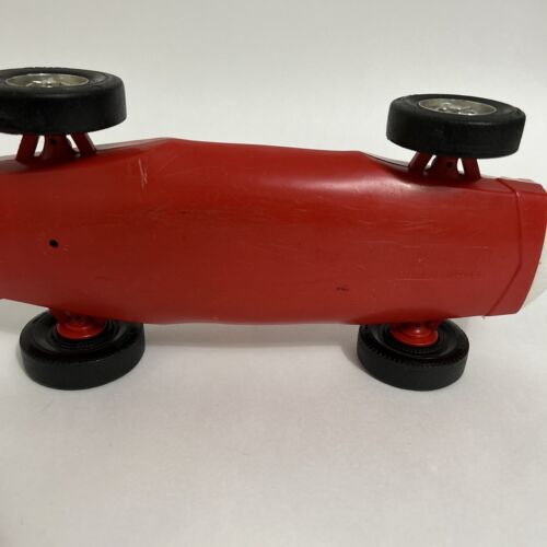 Mattel 1963 VRROOM! roar motor guide whip racer car - Picture 10 of 14