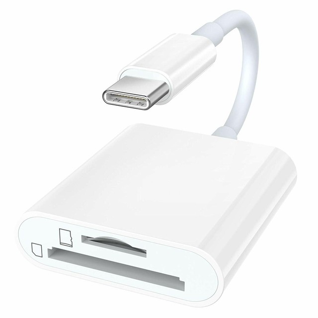 USB C to SD/Micro SD Card Reader Compatible with iPad Pro 2018 eBay