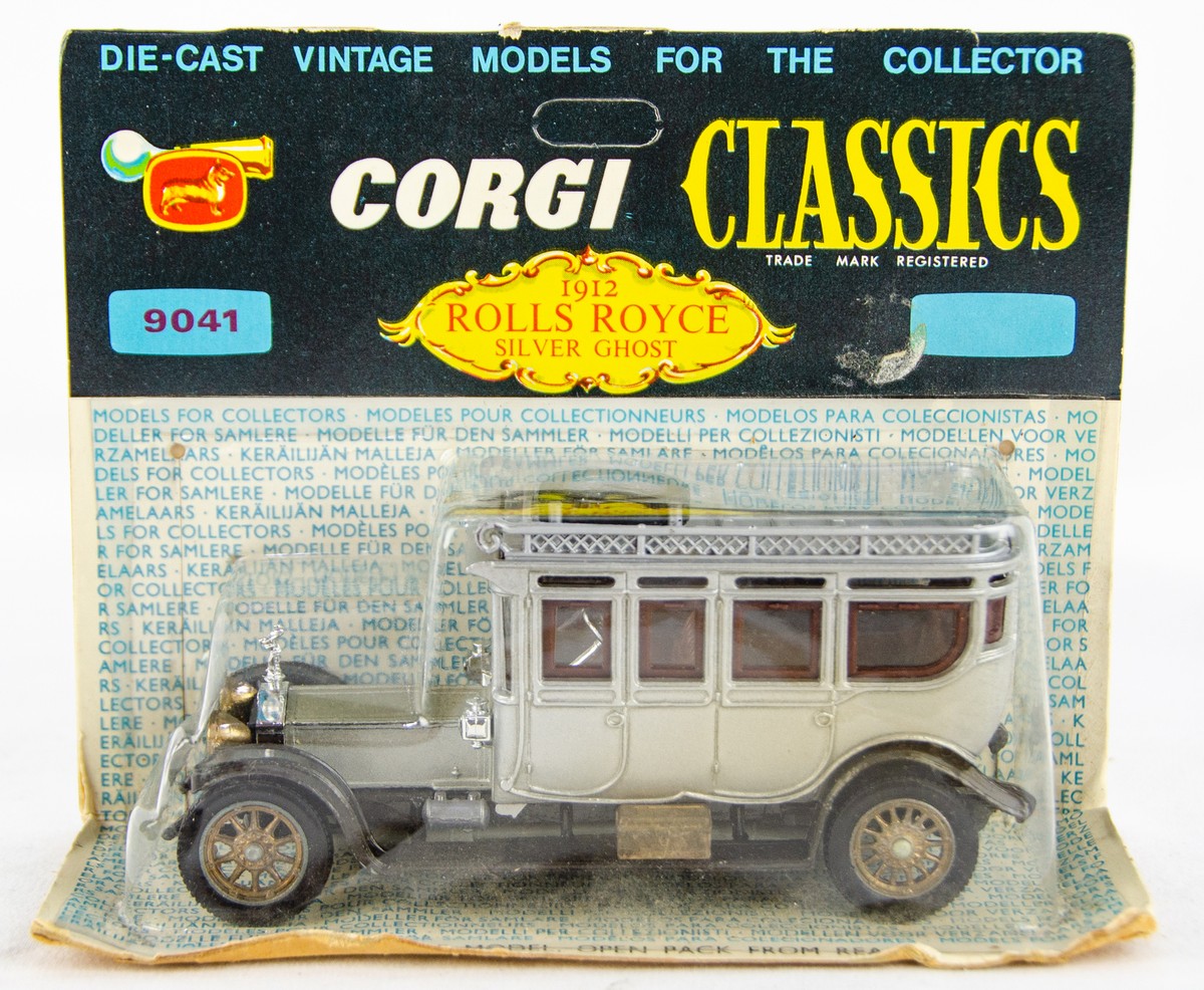 Vintage Corgi Classics 1:43 1912 Rolls Royce Silver Ghost