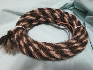 Mane Horse Hair Mecate 24 Feet 1 2 Diameter Pattern F10 Ebay