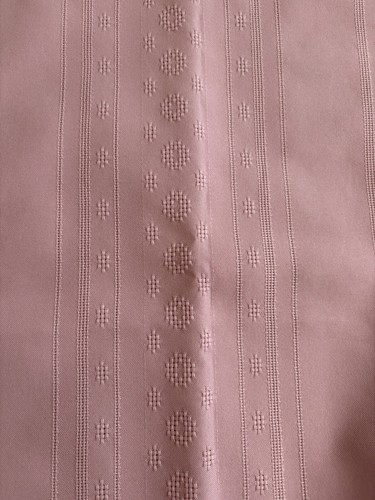 Pink Rectangular Tablecloth Cotton Blend 68” X 51” EXC!! - Picture 6 of 9