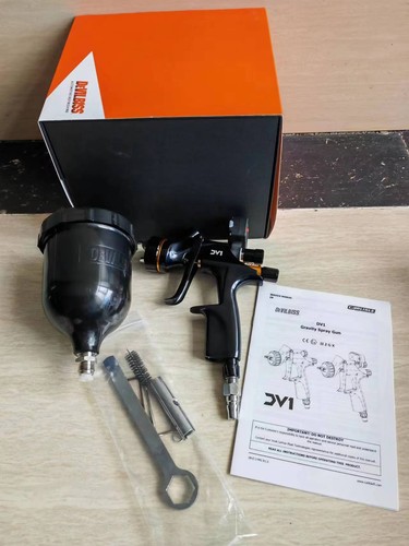 Devilbiss 704521 DV1 Clearcoat Gun 600ML Digital Gauge Replaces 704520 New Model - Picture 2 of 15