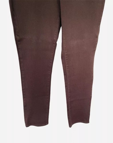 Nwt-NYDJ Women Figure Flattering Skinny Fit Stretch Jean Brown Size 4 Msrp $114 - Picture 2 of 8