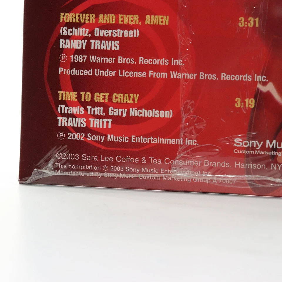 Hills Bros. Country's Hottest CMA Awards (CD, 2003, Sony) SEALED New Mini Album - Image 3 of 3