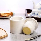 Handmade Unique Marble Stone Butter Keeper Butter Storage Canister Pack of 1 Pcs