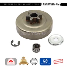 Clutch Drum Sprocket 3/8" 6T Washer E-Clip for STIHL MS171 181 Chainsaw Parts
