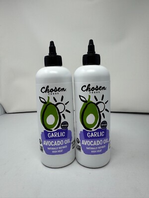 CHOSEN FOODS (2 PACK) Garlic Infused Avocado Oil 16.2 fl ozBB 12/25