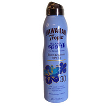 Hawaiian Tropic Island Sport Clear Spray Sunscreen 30 UVB/SPF with UVA, 6 oz. 2.37 per gallon