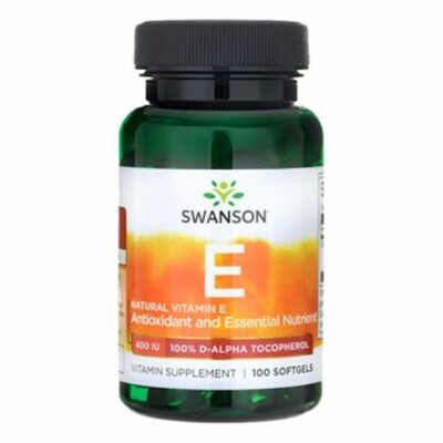 SWANSON, VITAMIN E 400IU Natural 100 Weichkapseln SUPER PREIS