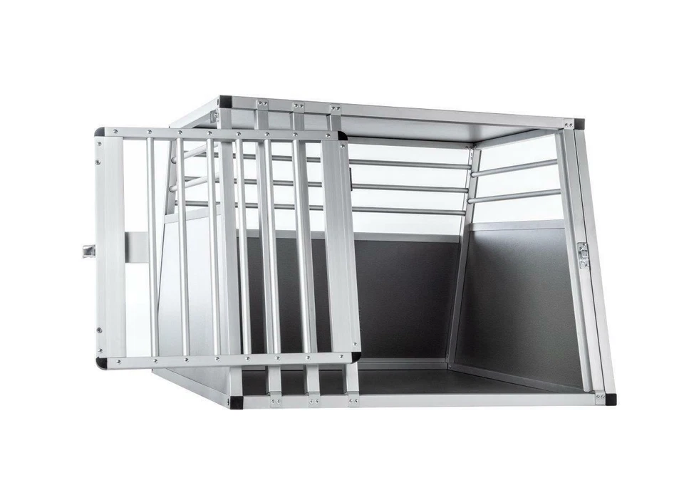 Aluminium Hundetransportbox - 82x80x60cm - Transportbox fürs Auto - Hundebox - Bild 4 von 4
