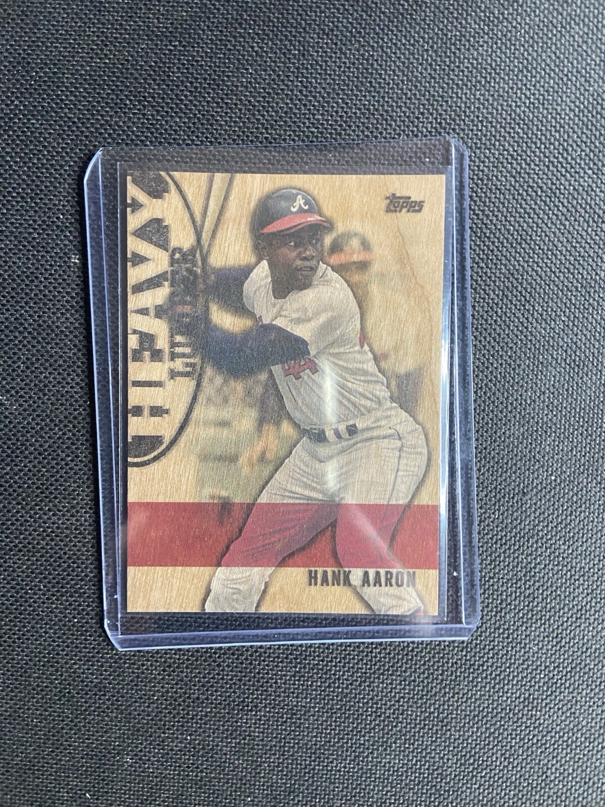 2024 TOPPS UPDATE SERIES HANK AARON HEAVY LUMBER SP SSP ATLANTA BRAVES HL-43