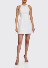 Alice Olivia White Coralia Dress, Size 8