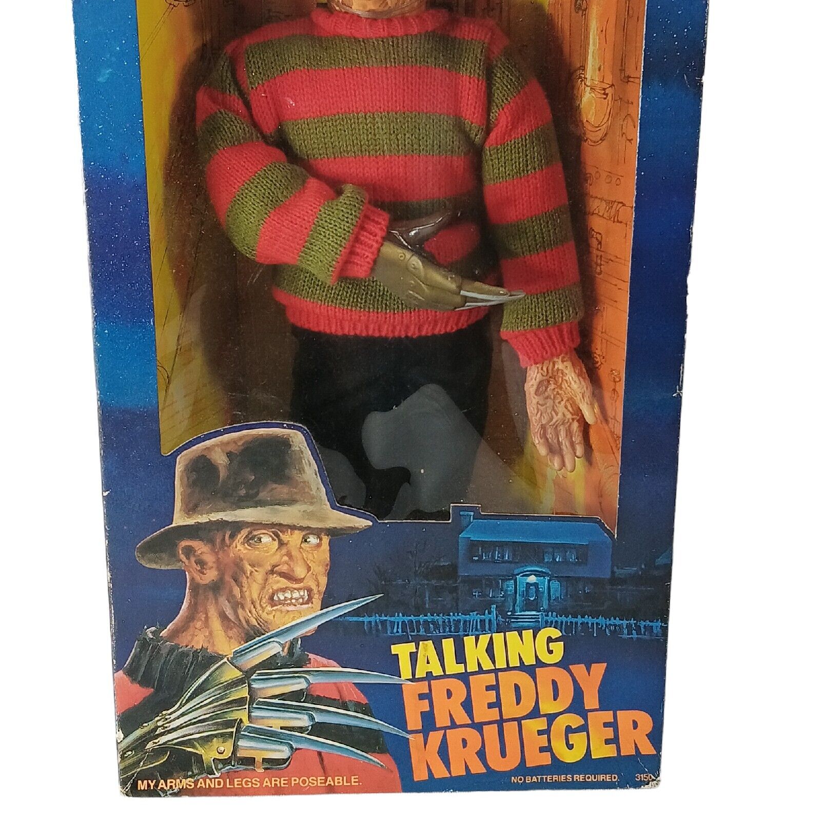 VINTAGE 1989 Freddy Krueger Fright Squirter Nightmare on Elm