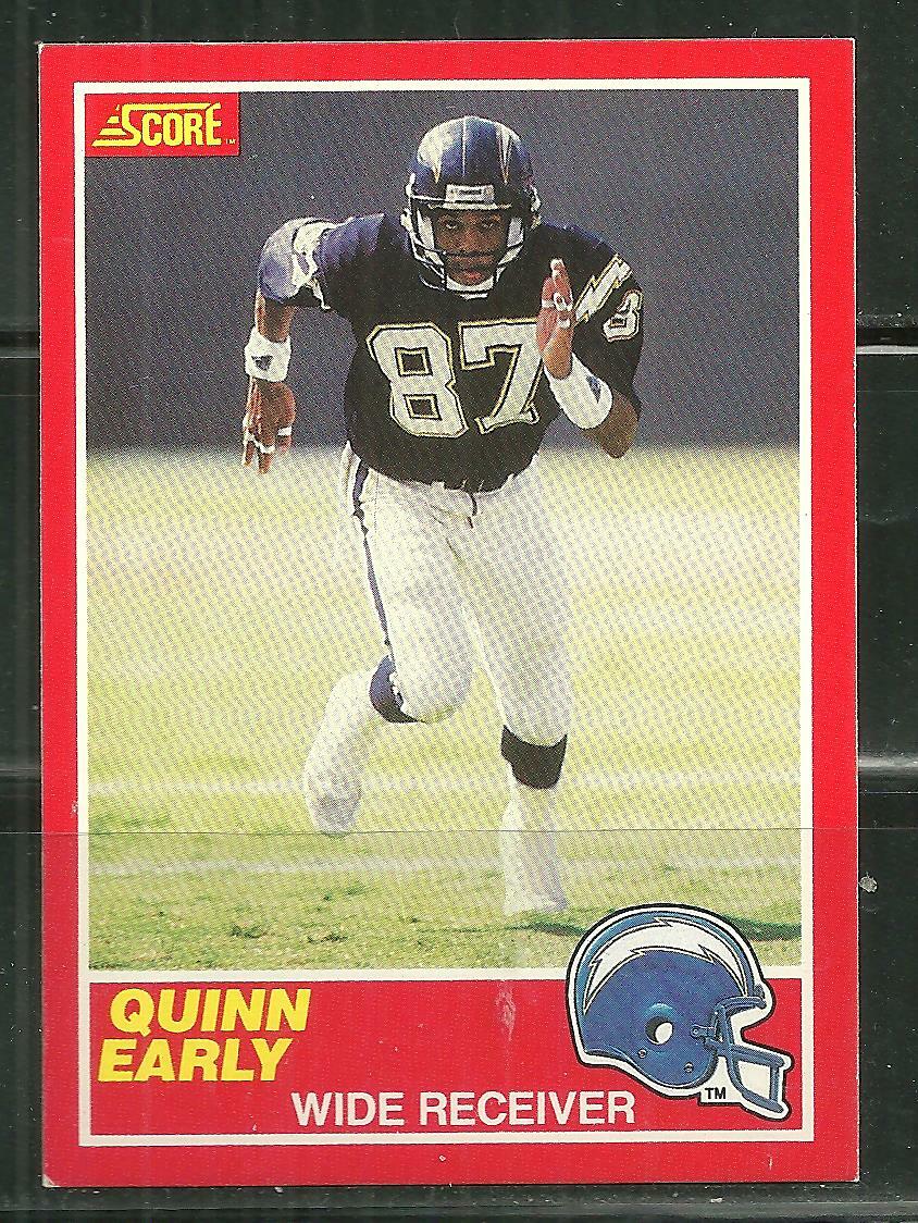 1989 SCORE FOOTBALL QUINN EARLY #191