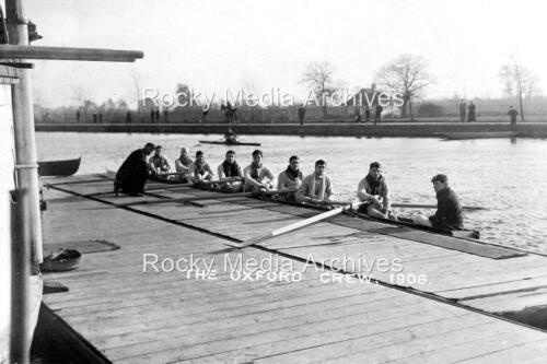 Jhs-18 Social History, Oxford Rowing Crew 1906. Photo - Afbeelding 1 van 1