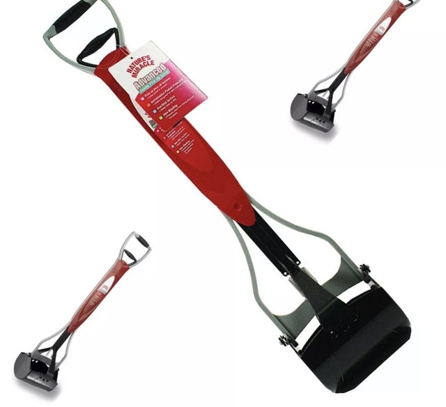 Pet Pooper Scooper Nature's Miracle Jaw Dog Waste Poop Scoop Jumbo Size for sale online eBay