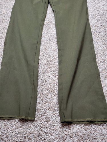 EPTM Jogger Pants Small Mens Green Rayon Blend Drawstring Pockets Stretch USA - Picture 3 of 12