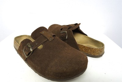 suede clogs american eagle