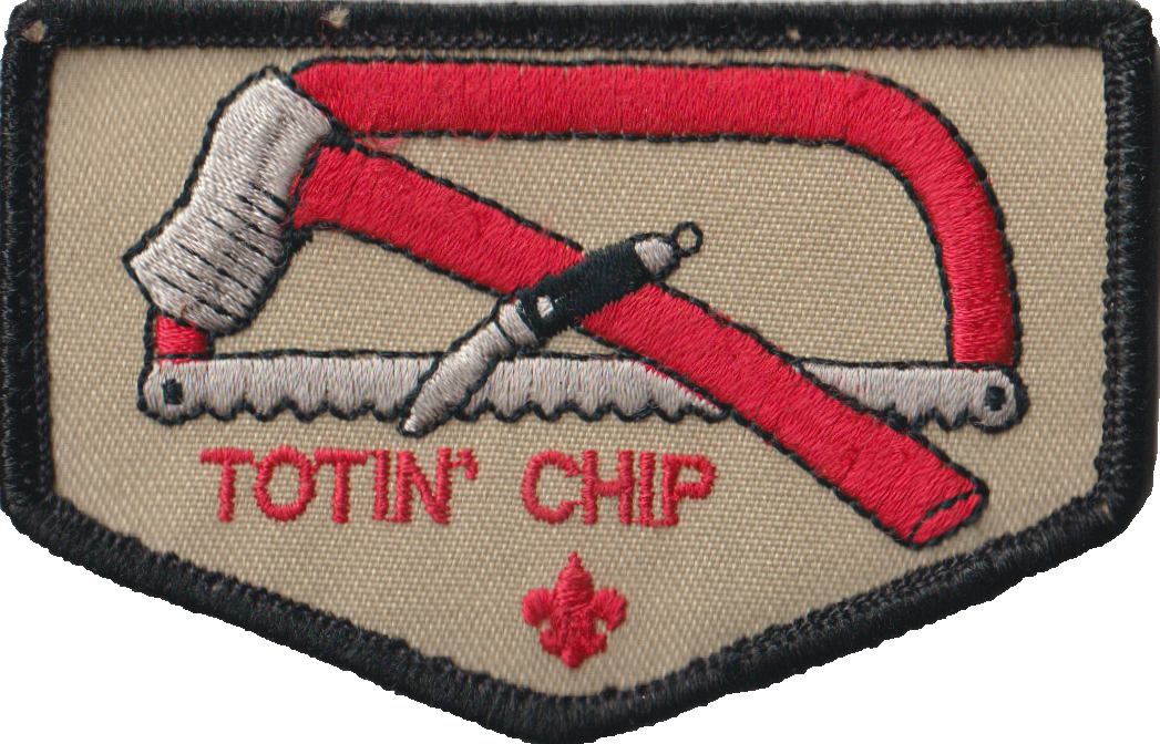 Totin' Chip Patch Black Bdr (AR2964) | eBay