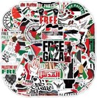 100Pcs Free Palestine Stickers Freedom Vinyl Palestine Stickers for Water Bottle