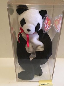fortune panda beanie baby