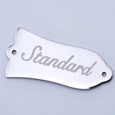 2 Hole Steel Guitar Truss Rod Cover Plate "Standard" Bell-Shape For Gib LP/SG